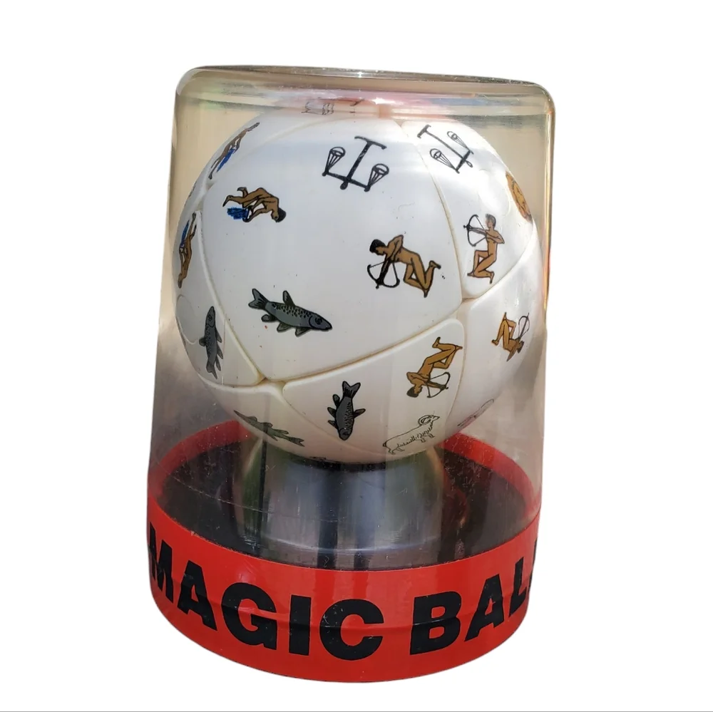 Zodiac puzzle ball Rare vintage